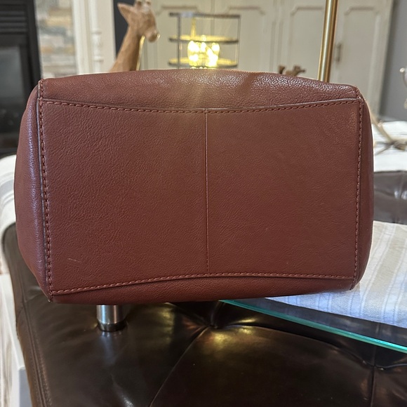 FRYE Leather Side Pocket Hobo Bag in Cognac, Like New! Gorgeous! - Picture 12 of 16